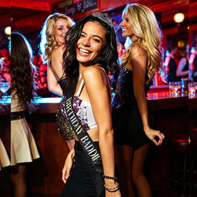PcwBcn on model birthday shot showing confident, photogenic styling