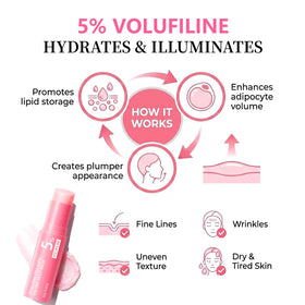 Generic PDRN Pink Collagen ingredients label highlighting active complex benefits