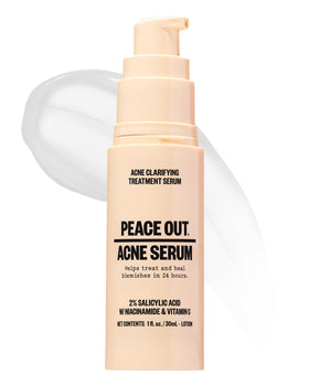 PEACE OUT front bottle showing packaging and product name for easy identification