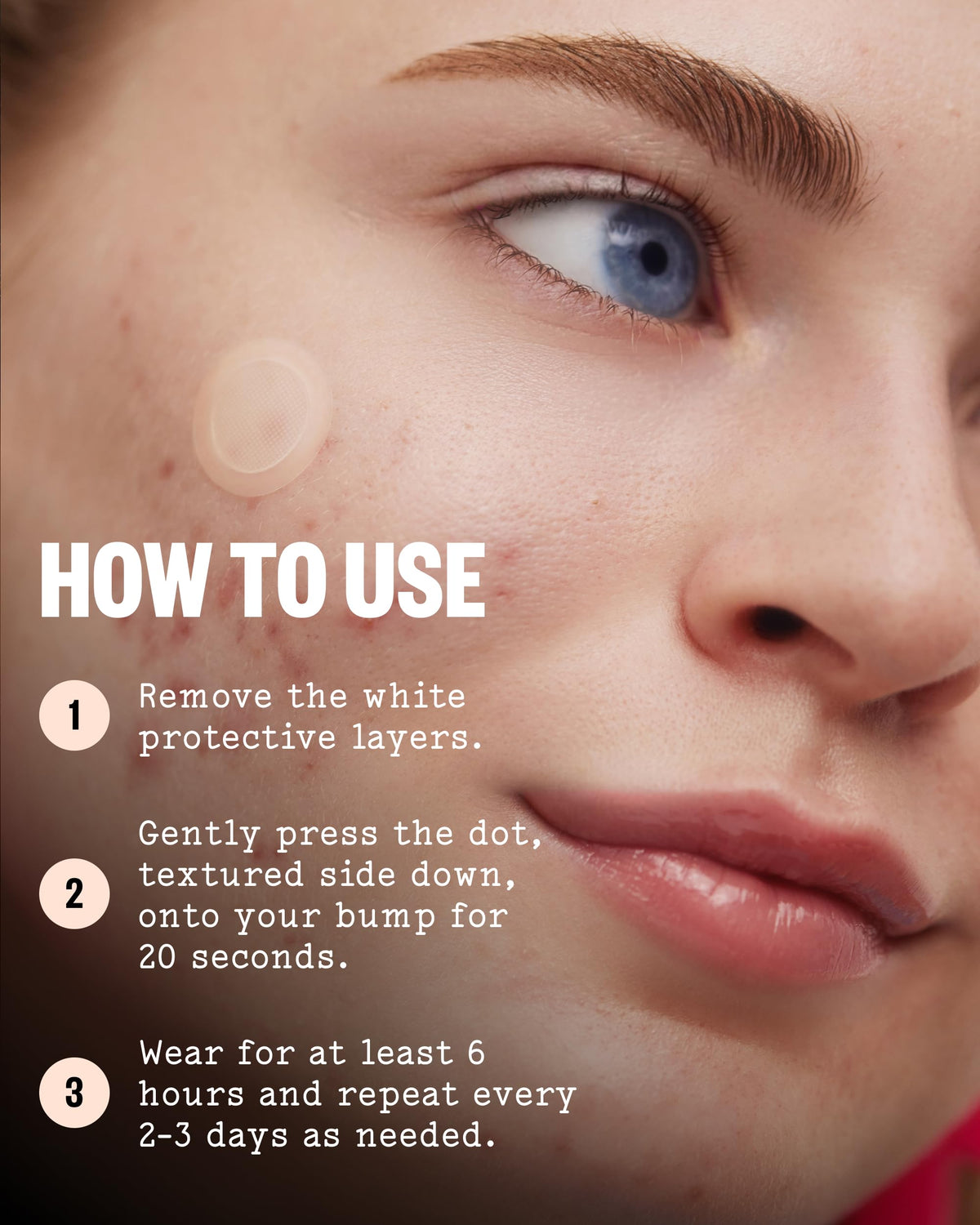 PEACE OUT ingredients label highlighting 2% salicylic acid benefit