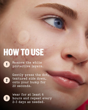 PEACE OUT ingredients label highlighting 2% salicylic acid benefit