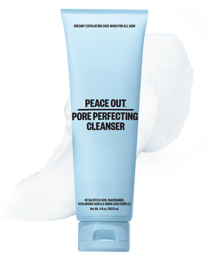 PEACE OUT front packaging showing bottle and branding for a clean look