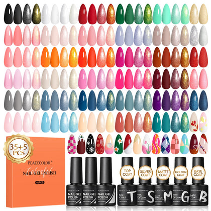 PEACECOLOR front packaging showing full 40-piece set and value
