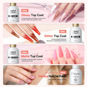 PEACECOLOR practice display boards with sample nails for design planning benefit