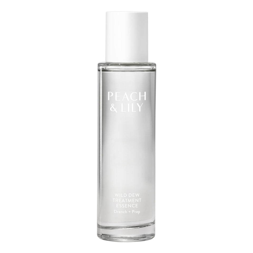 Peach & Lily front bottle shot showing sleek packaging and clean branding benefits hydration