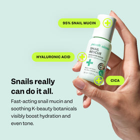 Peach Slices bottle in hand showing size and travel-friendly benefit