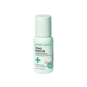Peach Slices front packaging showing bottle and clean design benefits hydration