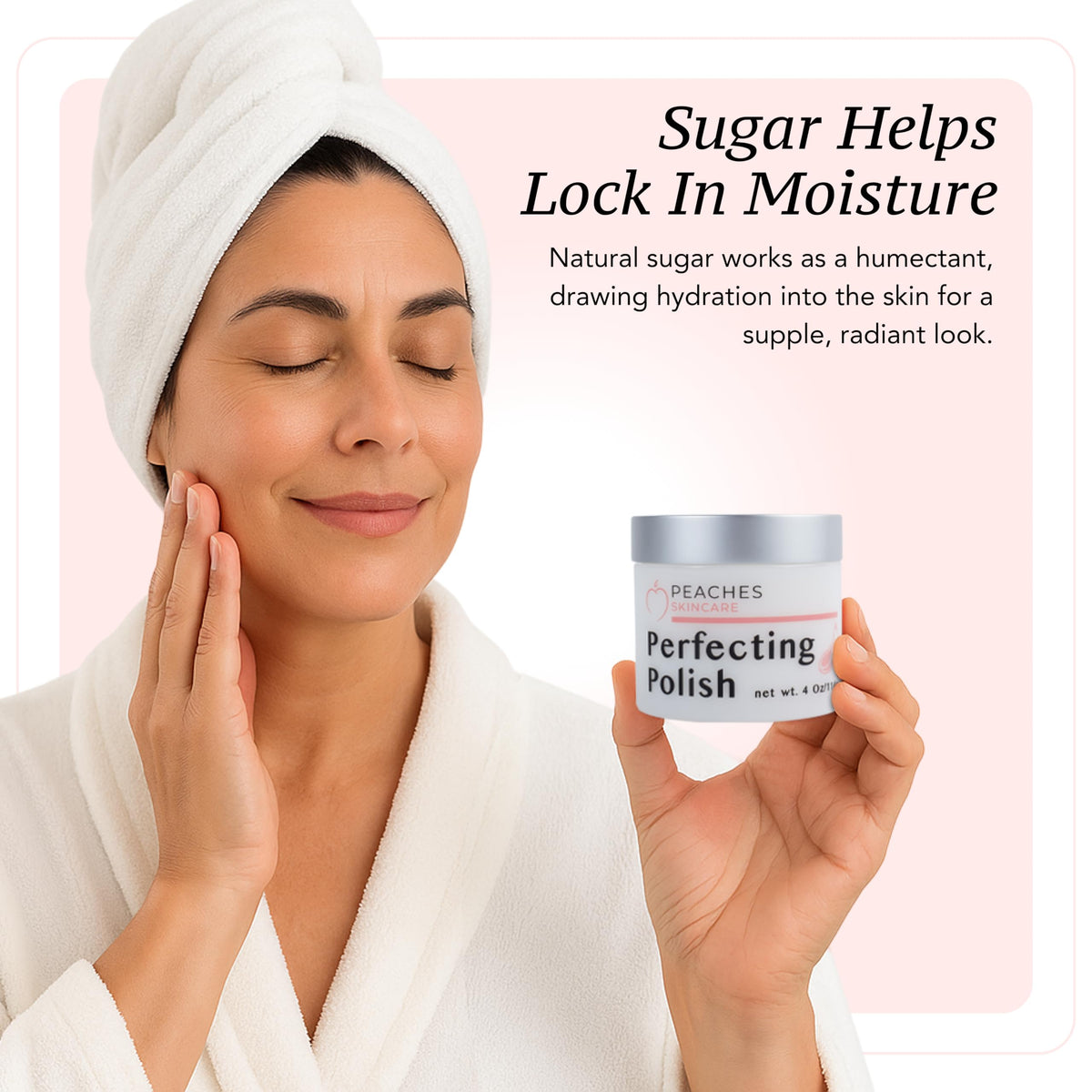 Peaches Skin Care Arnica Montana flower highlighting soothing properties