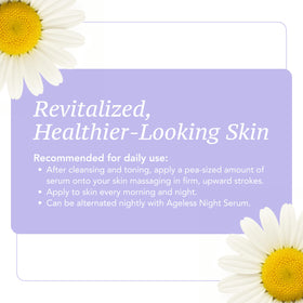 Peaches Skin Care applying serum to cheek demonstrating smooth absorption
