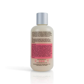 Peaches Skin Care pump nozzle close-up for easy controlled dispensing