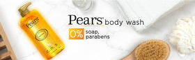 Close-up of Pears pump head demonstrating clean, controlled dispensing