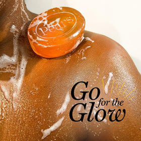 Pears soap lather on hands demonstrating gentle foam and hydrated-skin benefit