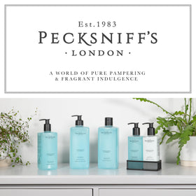 Pecksniff's gift presentation in wrapping ideal for gifting and luxury appeal benefit