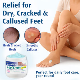 PediFix cream on hand being massaged in to show quick absorption benefit