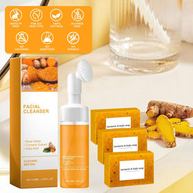 Peehss foaming face wash being dispensed to show gentle cleansing action
