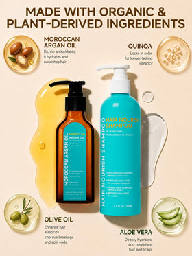 pekinly hydrating shampoo pump close-up conveying easy dispensing benefit