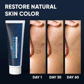 PENIKOSETE botanical ingredients arranged showing natural formulation benefit