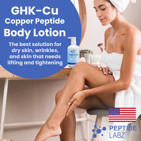 PeptideLabz hyaluronic acid graphic illustrating moisture-locking performance