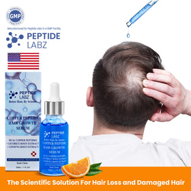 PeptideLabz 1 fl oz bottle size comparison for travel-friendly convenience