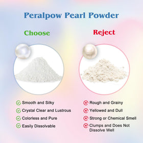 Peralpow mixed into a bowl mask with natural bases for brightening benefits