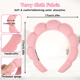 PercyEffie close-up terry cloth texture demonstrating absorbency and softness