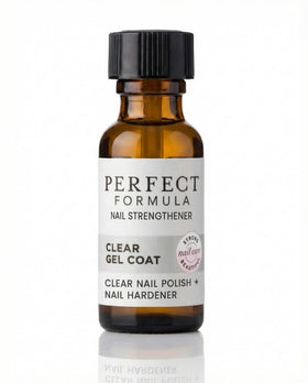 Perfect Formula front bottle showing label and clear polish benefits