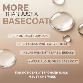 Perfect Formula on natural nails demonstrating strengthened shiny look