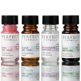 Perfect Formula front packaging showing four-piece kit and benefits