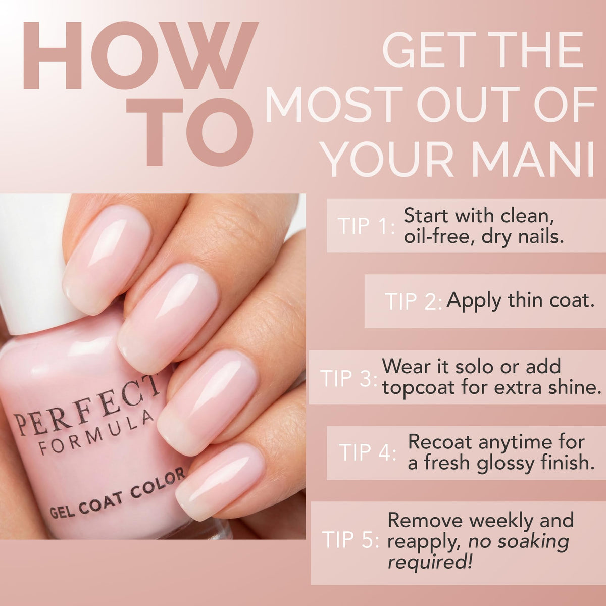 Perfect Formula being applied in lifestyle setting showing easy at-home use benefit