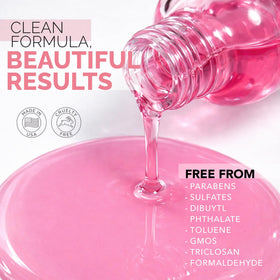 Perfect Formula applied to previously damaged nails showing visible repair benefit