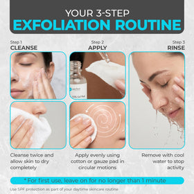 Perfect Image application brush with gel showing controlled, even application