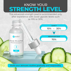 Perfect Image gel texture in jar illustrating smooth spreadability benefit