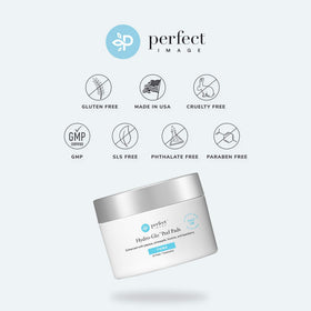 Perfect Image label close-up showing active list and formulation transparency