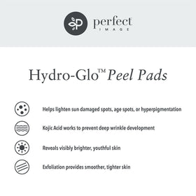Perfect Image close-up of pad texture soaked with exfoliating solution for smoothness