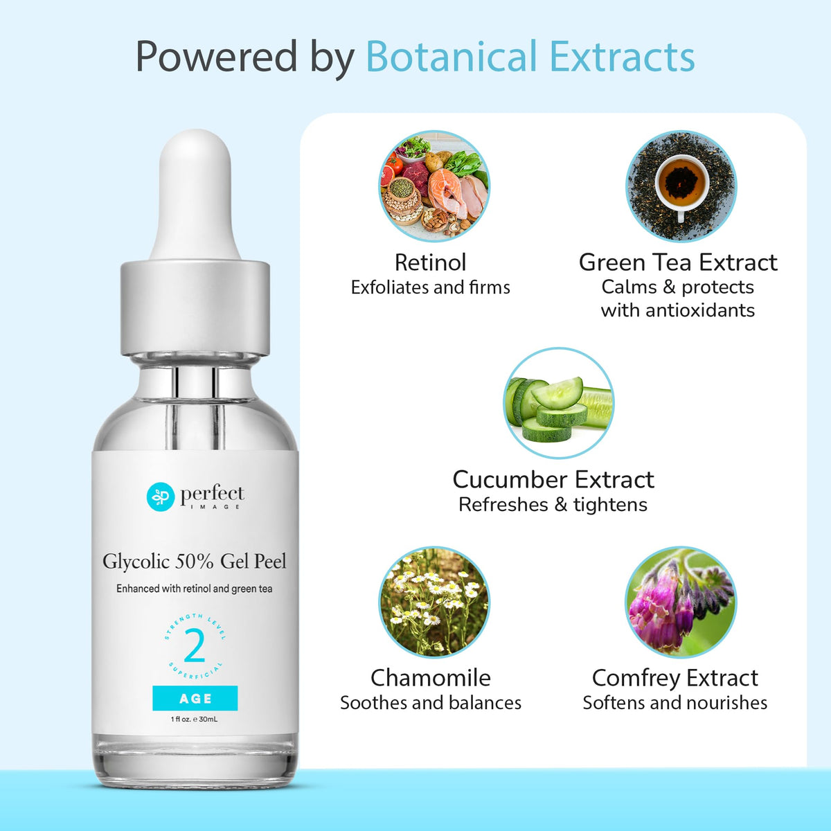 Perfect Image label detail with ingredients list for informed users