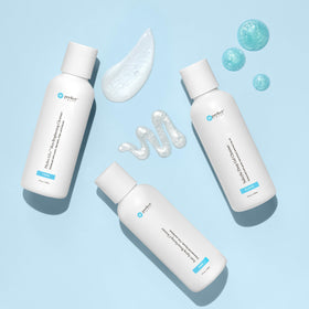 Perfect Image bottle beside common item to show size and travel-friendly convenience