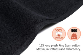 PERFEHAIR close-up of plush ring-spun cotton weave showing soft texture benefit
