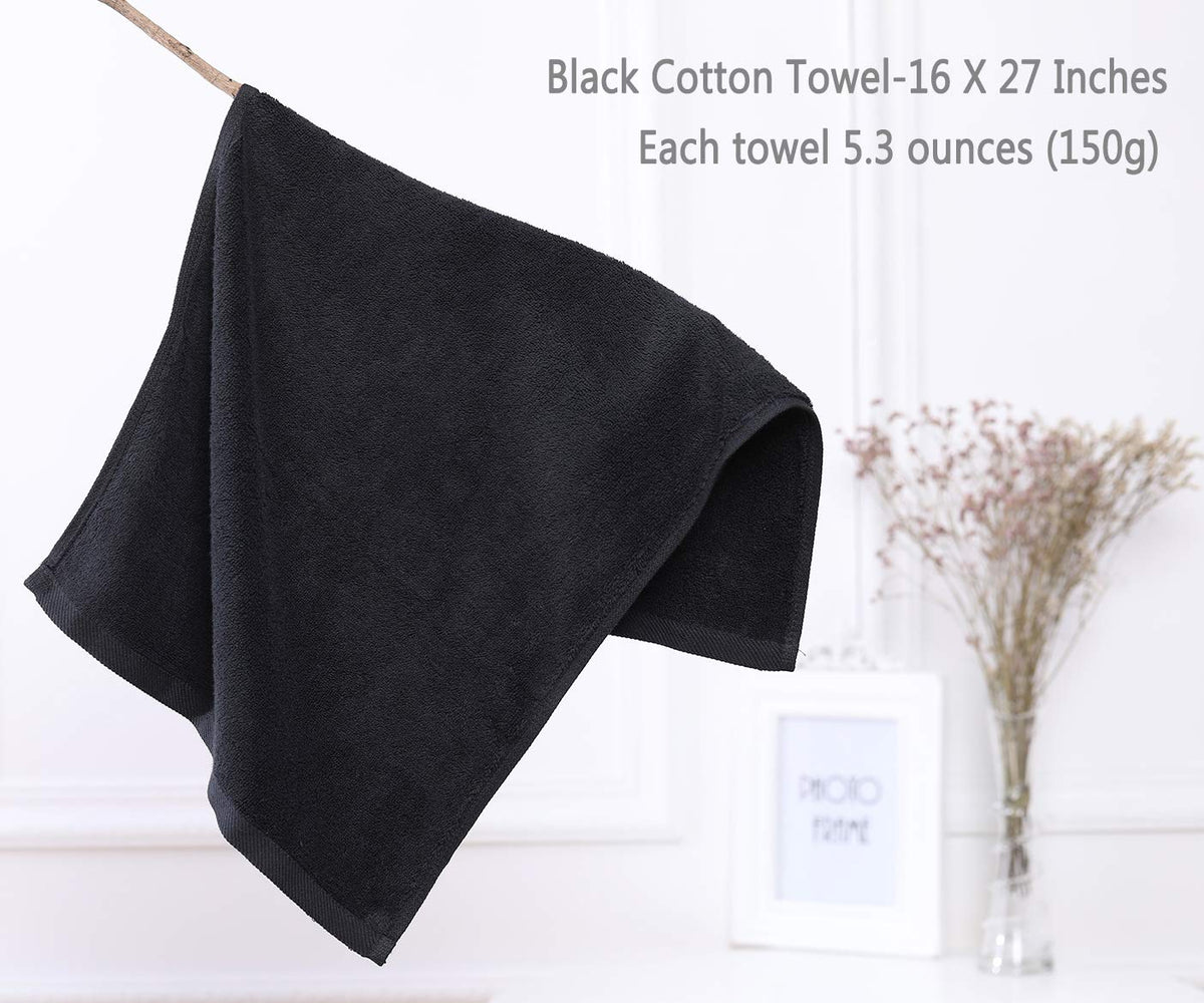 PERFEHAIR folded towel showing stitched edge and label for durable finish