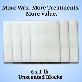 Performa blocks beside ruler showing 1 lb size and bulk value for frequent use benefit