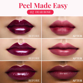 Peripera applicator wand dispensing smooth peel‑off tint for precise application