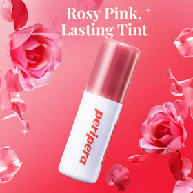 Peripera closeup texture showing glossy film that dries to a peelable layer