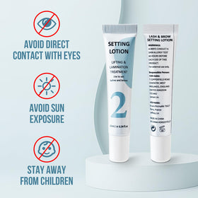PERMANIA lotion applied to silicone shield demonstrating easy professional use