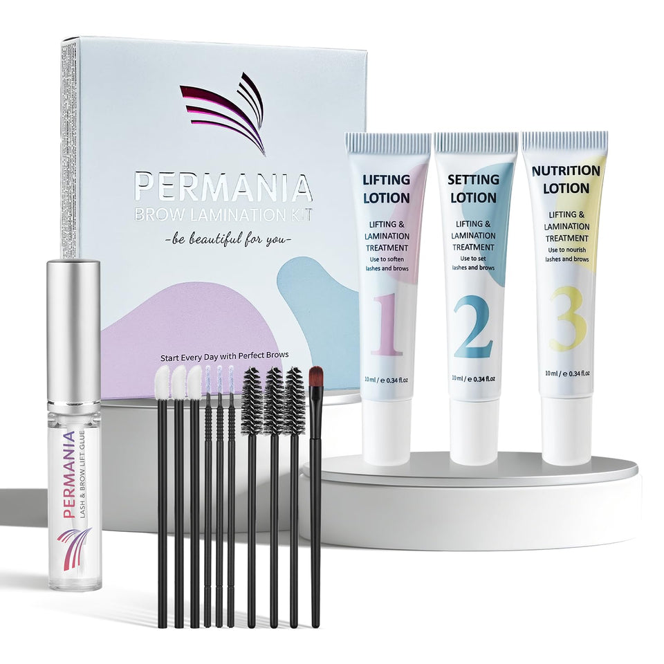 PERMANIA front packaging showing kit and branding, highlights convenience
