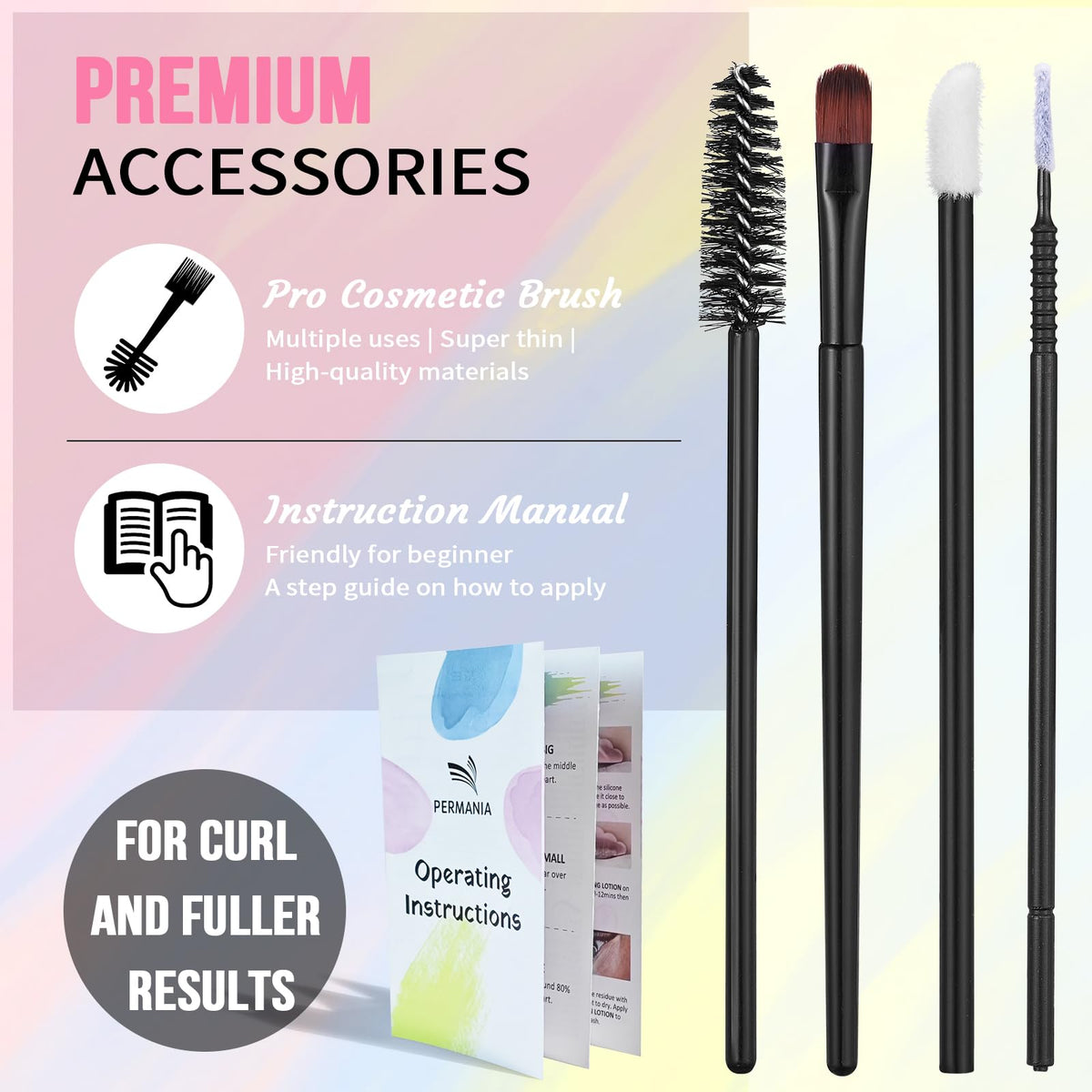 PERMANIA included tools laid out clearly, demonstrating beginner-friendly everything-in-one convenience