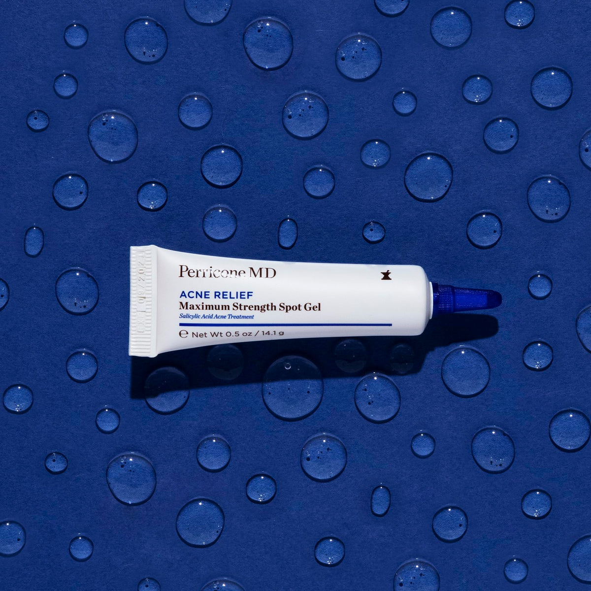 Perricone MD application on skin in use to show targeted blemish treatment benefit