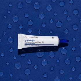 Perricone MD application on skin in use to show targeted blemish treatment benefit