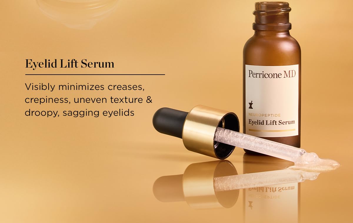 Perricone MD dropper dispensing serum demonstrating precise application