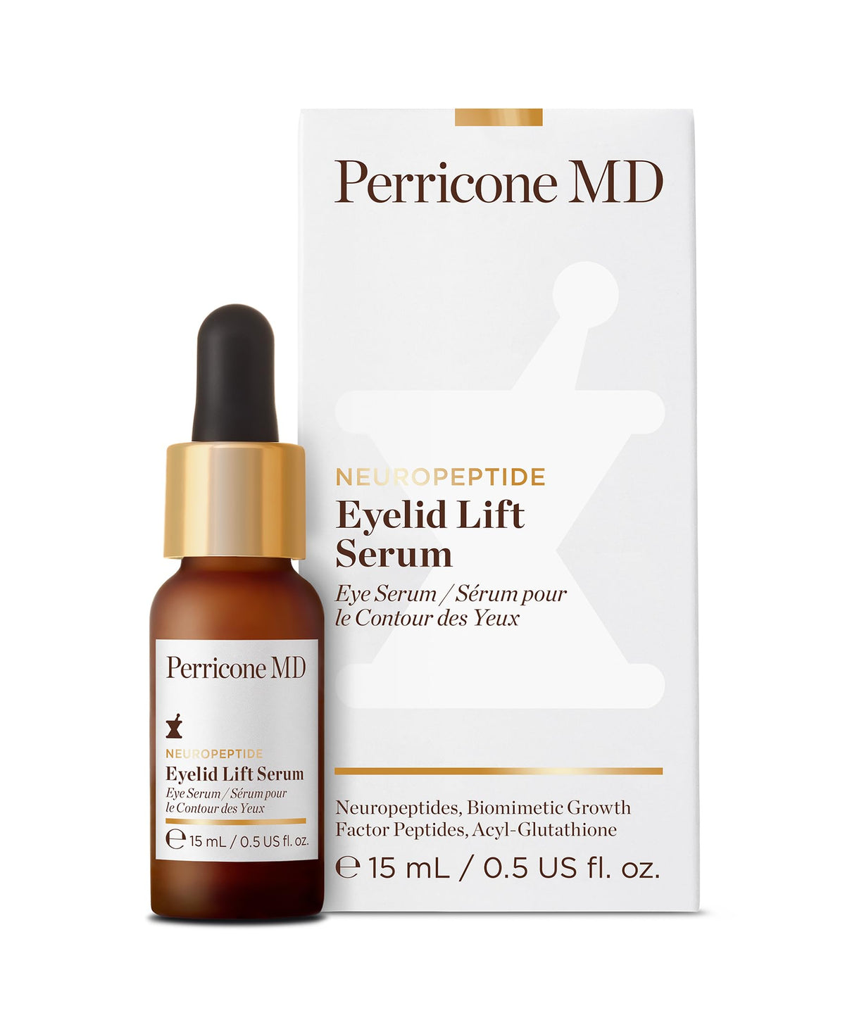 Perricone MD serum texture close-up showing lightweight absorbent finish