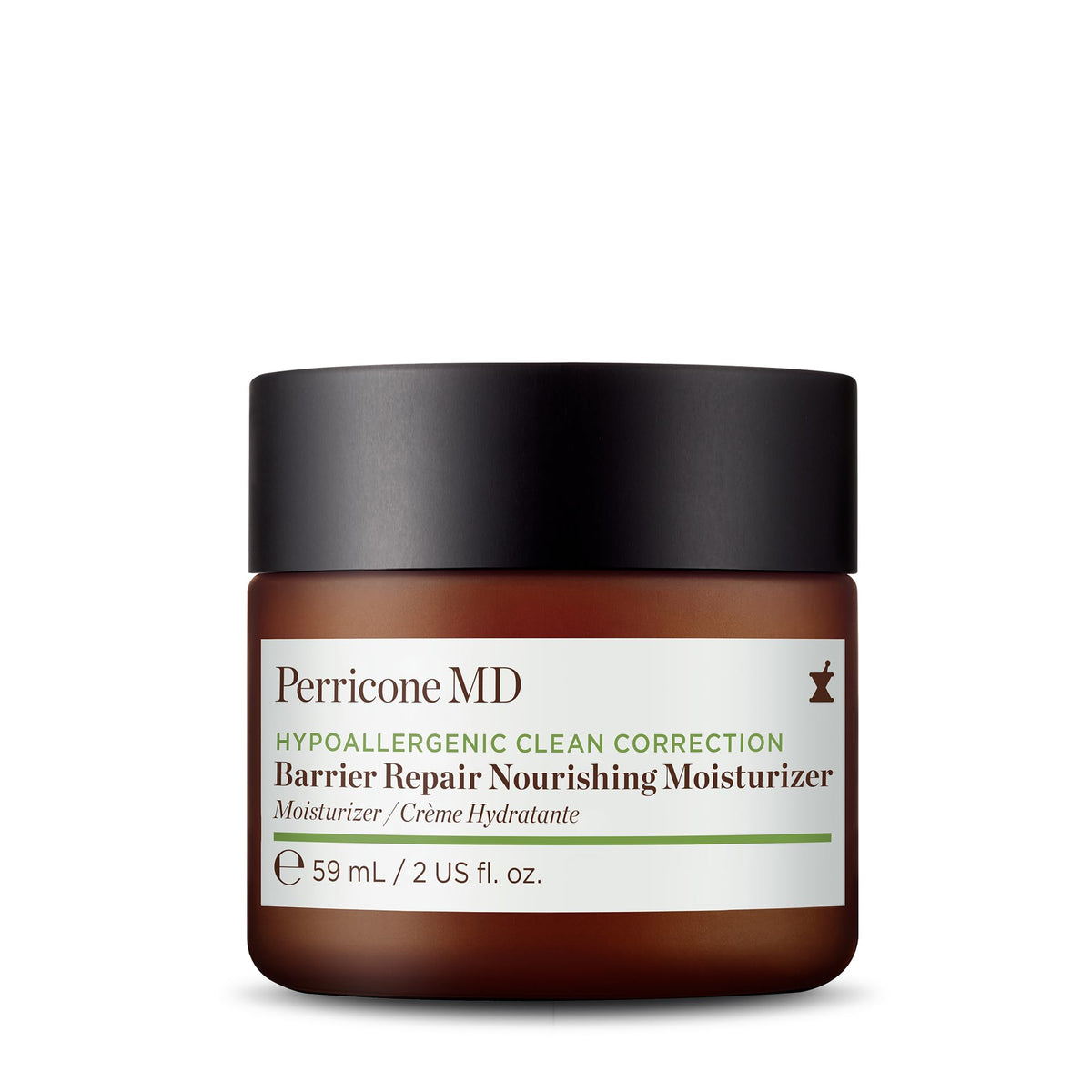 Perricone MD front packaging showing jar and label, communicates clean clinical benefit