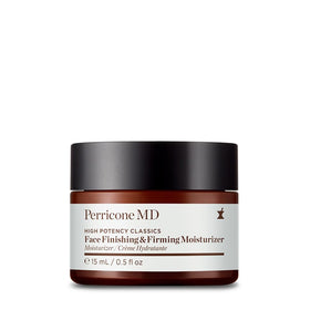 Perricone MD front packaging of 2 fl oz firming face moisturizer showing label and compact jar